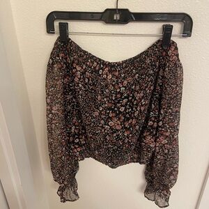 New Abercrombie & Fitch Off The Shoulder Top